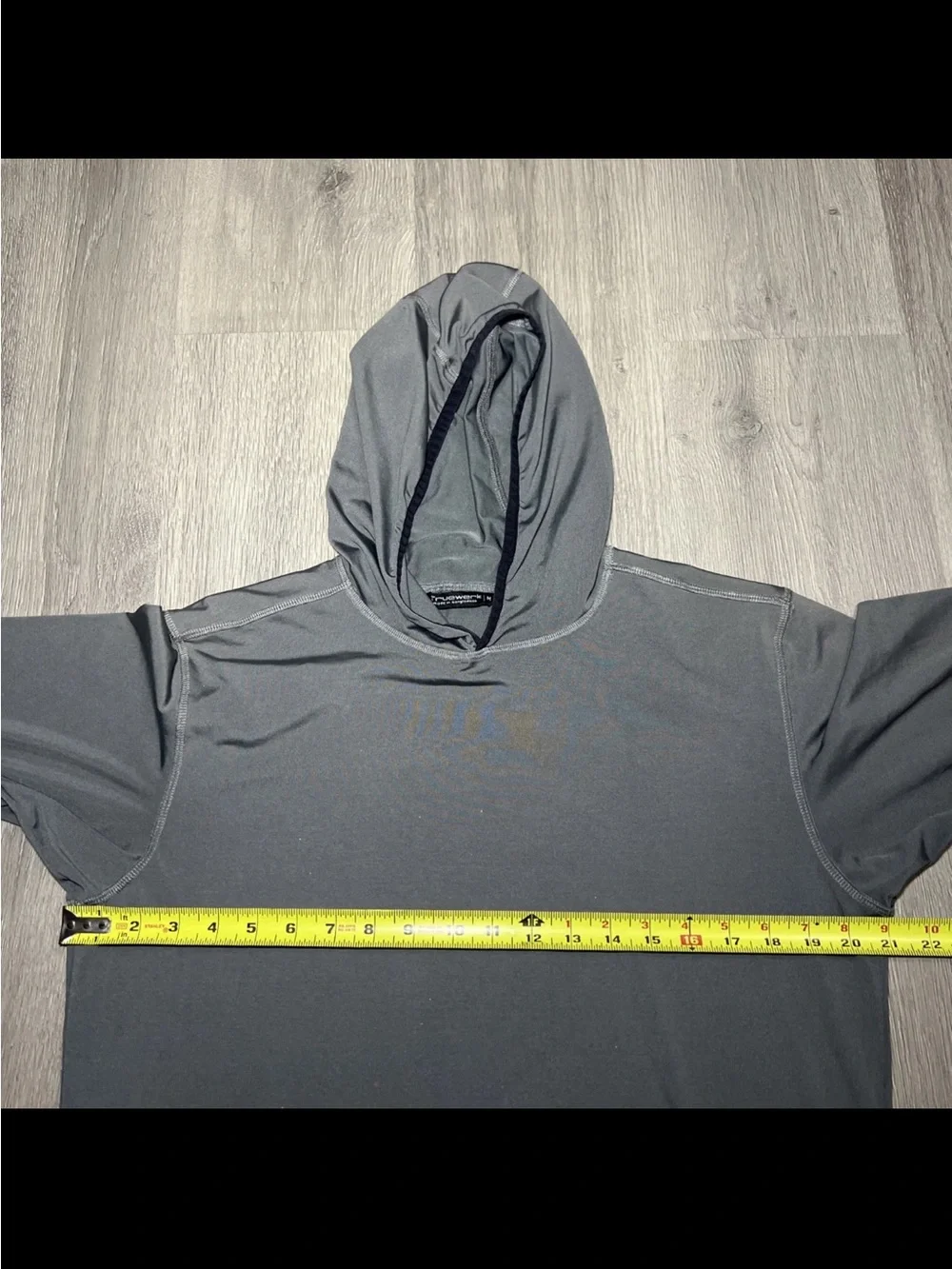 Men's Gray Hooded Performance Jacket